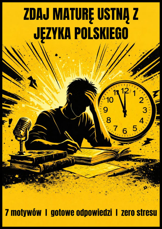 Zdaj maturę ustną z języka polskiego – 7 motywów + gotowe odpowiedzi
